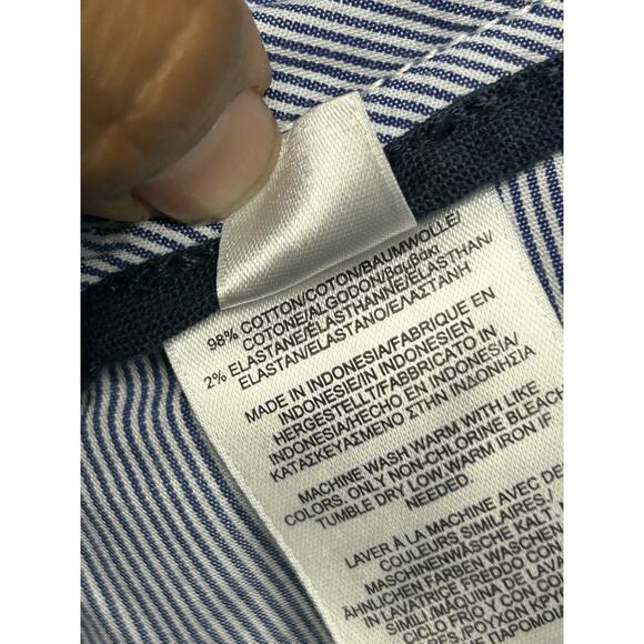 Brooks Brothers Advantage Chino‎ Clark Fit Pants Mens 32x30 Blue Preppy Straight - Picture 6 of 7